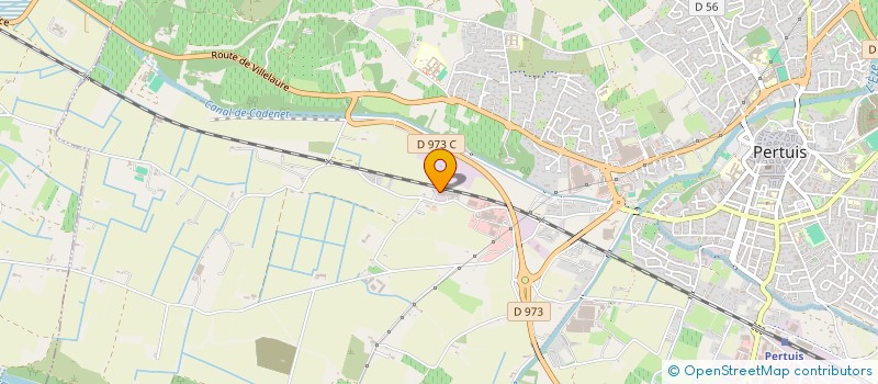 localisation de l'entreprise DPGM INGENIERIE à PERTUIS