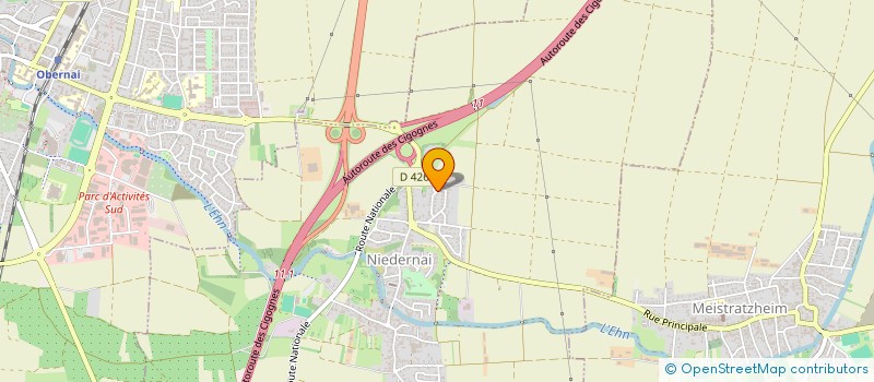 localisation de l'entreprise DPH CONSEIL  NIEDERNAI