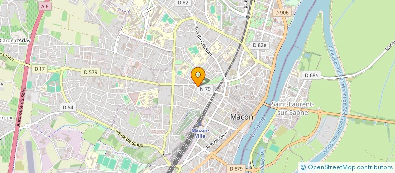 localisation de l'entreprise DPHC DESIGN PERFORMANCE HOME CONSTRUCTION à MACON