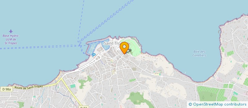 localisation de l'entreprise DPI  SAINT-TROPEZ