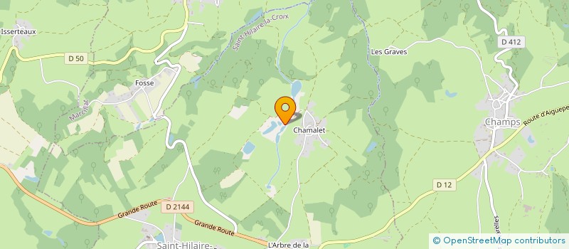 localisation de l'entreprise DPI  BLOT-L'EGLISE