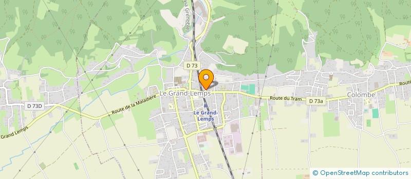 localisation de l'entreprise DPI CONCEPTS  LE GRAND-LEMPS