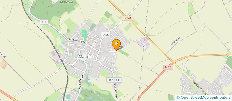 localisation de l'entreprise DPJ ENTRETIEN  MARUIL