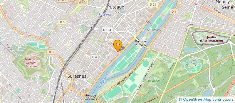 localisation de l'entreprise DPL à PUTEAUX