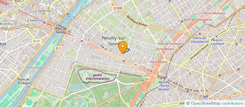 localisation de l'entreprise DPL ASSO à NEUILLY-SUR-SEINE
