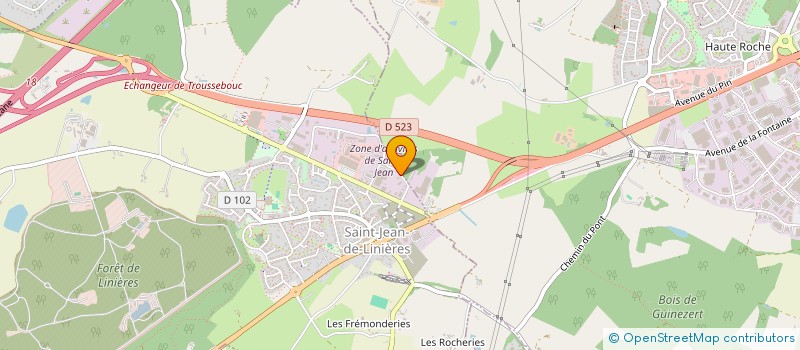 localisation de l'entreprise DPL DIFFUSION PAYS DE LOIRE à SAINT-LEGER-DE-LINIERES