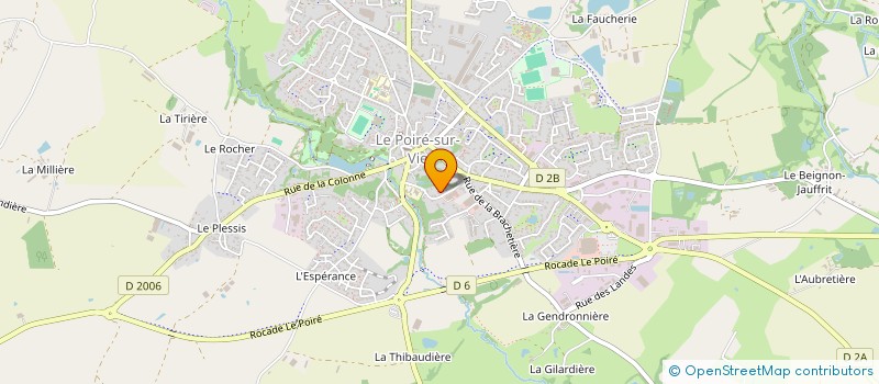 localisation de l'entreprise DPL HOLDING à LE POIRE-SUR-VIE