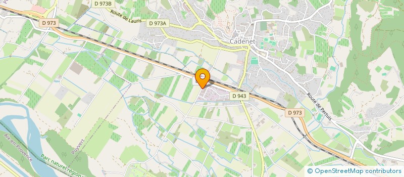 localisation de l'entreprise DPL IMMO  CADENET