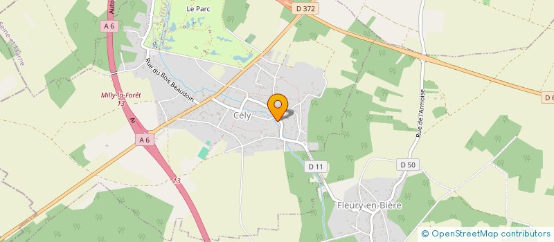 localisation de l'entreprise DPLC  CELY