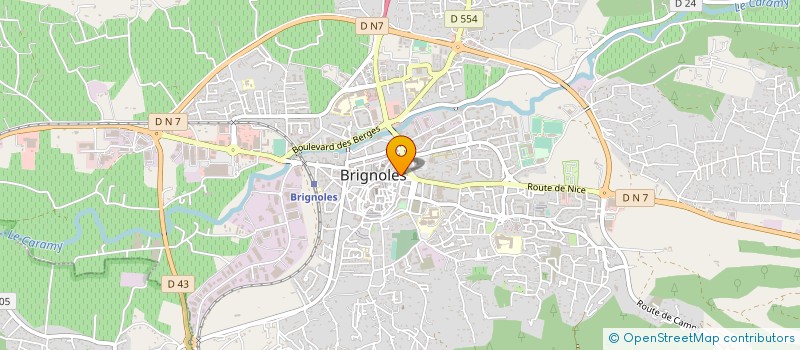 localisation de l'entreprise DPLD à BRIGNOLES