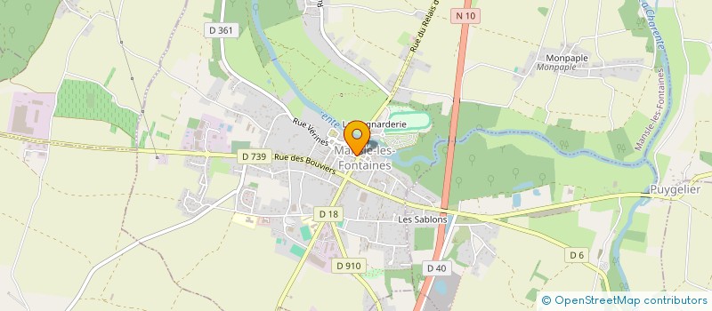 localisation de l'entreprise DPLD  MANSLE-LES-FONTAINES