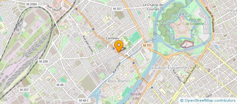localisation de l'entreprise DPLMB à LAMBERSART