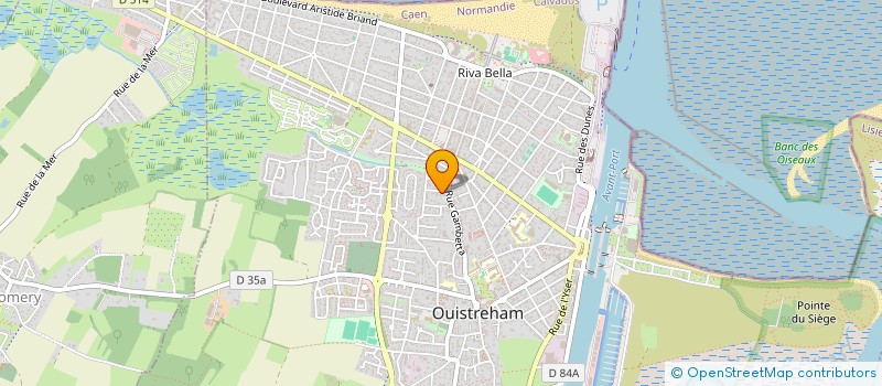 localisation de l'entreprise DPLQ IMMOBILIER  OUISTREHAM