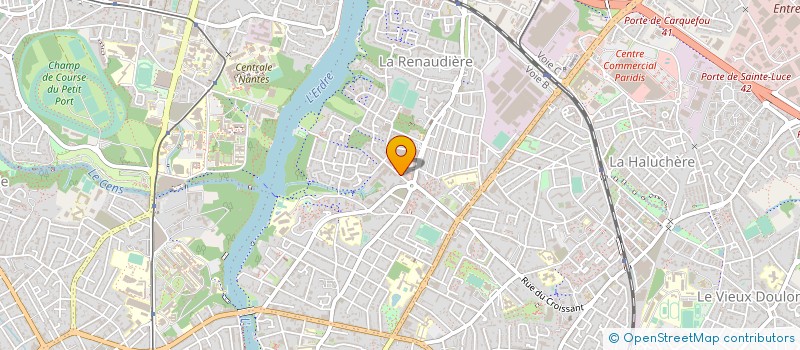 localisation de l'entreprise DPM à NANTES