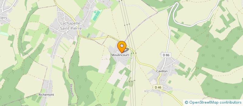 localisation de l'entreprise DPM-CONCEPTIONS  ULLY-SAINT-GEORGES