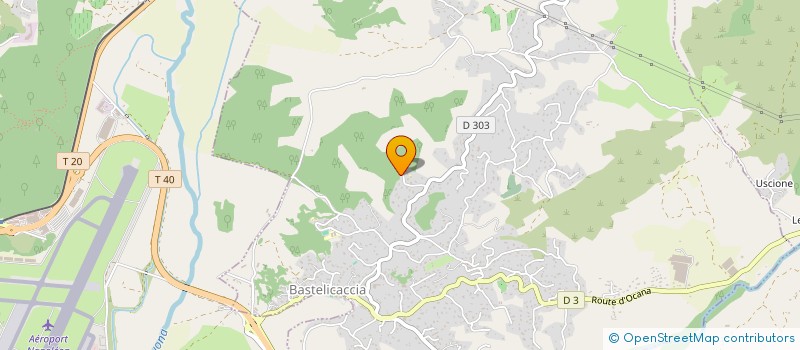 localisation de l'entreprise DPM HOLDING  BASTELICACCIA