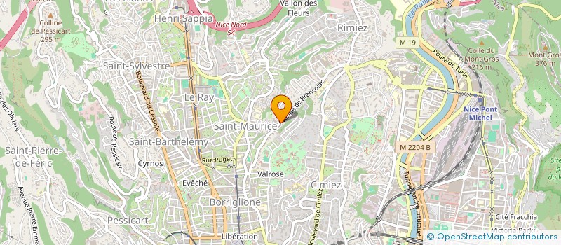 localisation de l'entreprise DPM PRO BAT à NICE