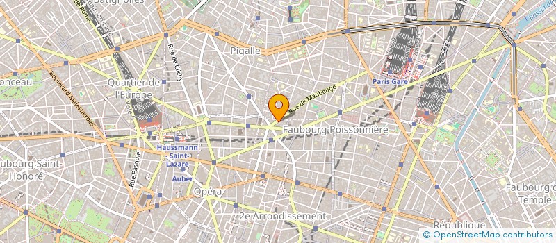 localisation de l'entreprise DPM PUB  PARIS