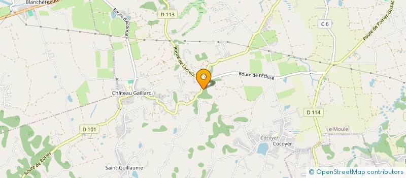 localisation de l'entreprise DPM RENOV  LE MOULE