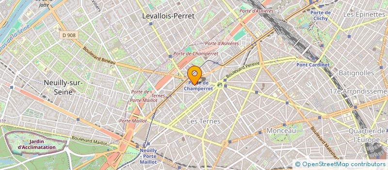 localisation de l'entreprise DPM S.A.S.  PARIS