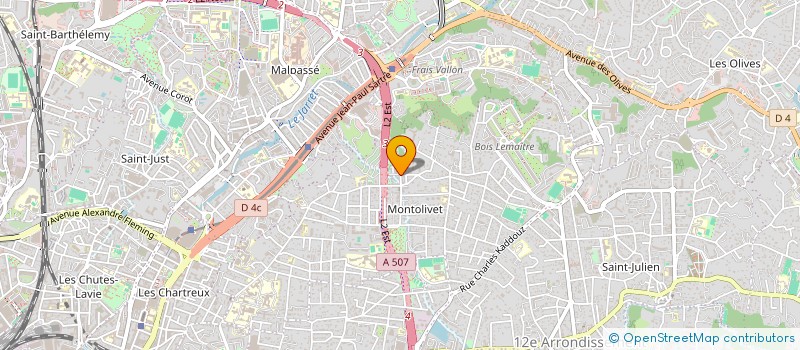 localisation de l'entreprise DPMEDIC à MARSEILLE