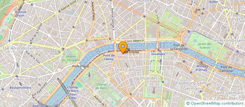 localisation de l'entreprise DPMG  PARIS