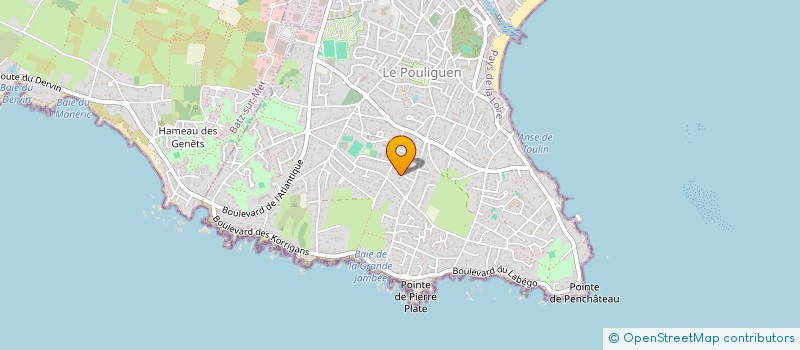 localisation de l'entreprise DPMH  LE POULIGUEN