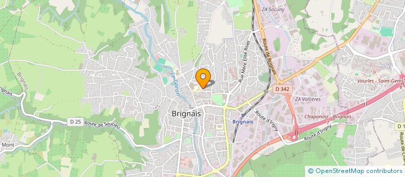 localisation de l'entreprise DPMJ à BRIGNAIS