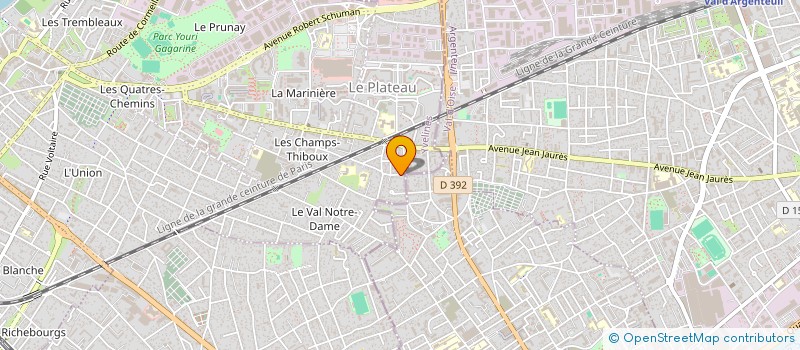 localisation de l'entreprise DPMS  SARTROUVILLE