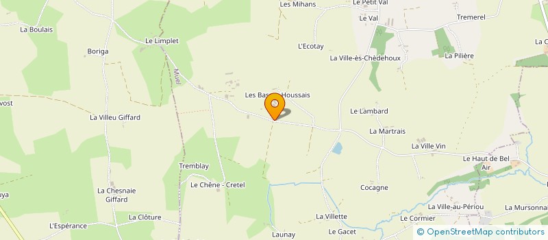 localisation de l'entreprise DPN  MUEL