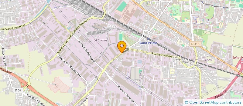 localisation de l'entreprise DPNS IMMO  SAINT-PRIEST