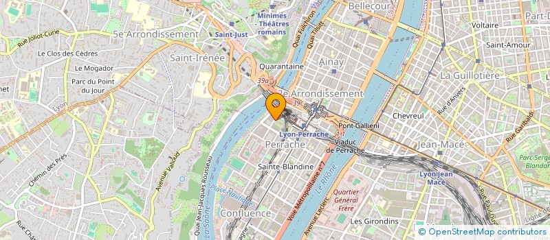localisation de l'entreprise DPO CONSULTING SUD EST à LYON