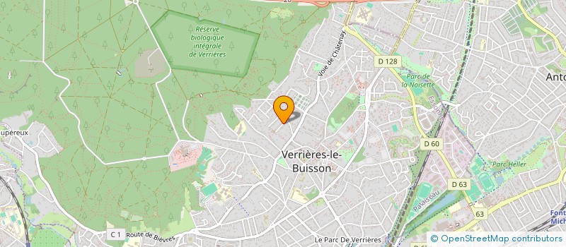 localisation de l'entreprise DPO EXTERNALISE à VERRIERES-LE-BUISSON