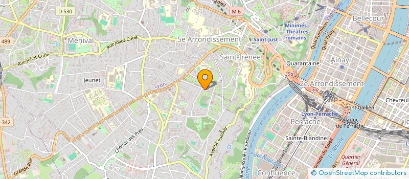 localisation de l'entreprise DPO FLUX à SAINTE-FOY-LES-LYON