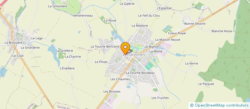 localisation de l'entreprise DPO85 à VENDRENNES