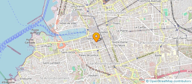 localisation de l'entreprise DPOPTION à MARSEILLE