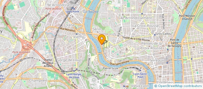 localisation de l'entreprise DPP  LYON