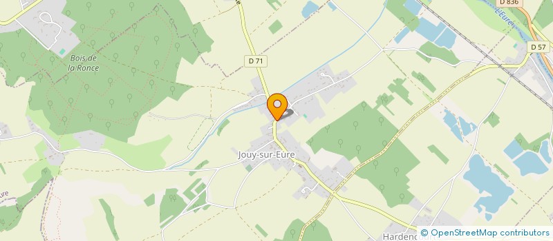 localisation de l'entreprise DPP  JOUY-SUR-EURE