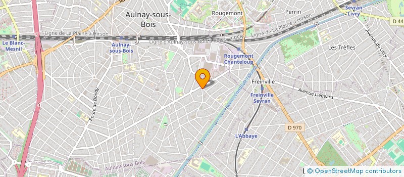 localisation de l'entreprise DPP-DEVELOPPEMENT ET PERFORMANCE PHYSIQUE à AULNAY-SOUS-BOIS