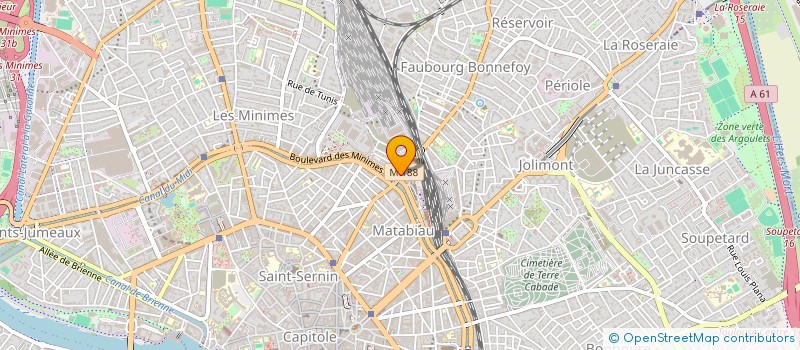localisation de l'entreprise DPP TELECOM à TOULOUSE