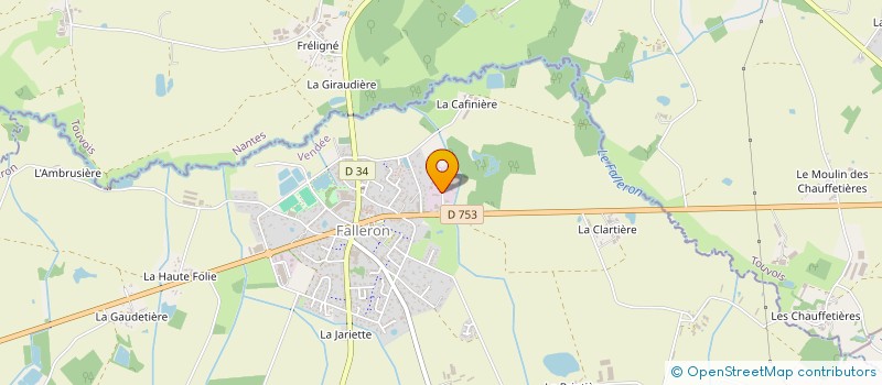 localisation de l'entreprise DPRZ IMMO  FALLERON