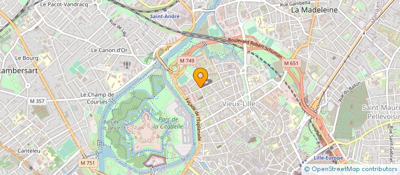 localisation de l'entreprise DPS à LILLE