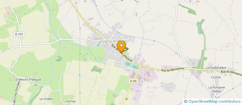 localisation de l'entreprise DPS à ISIGNY-LE-BUAT
