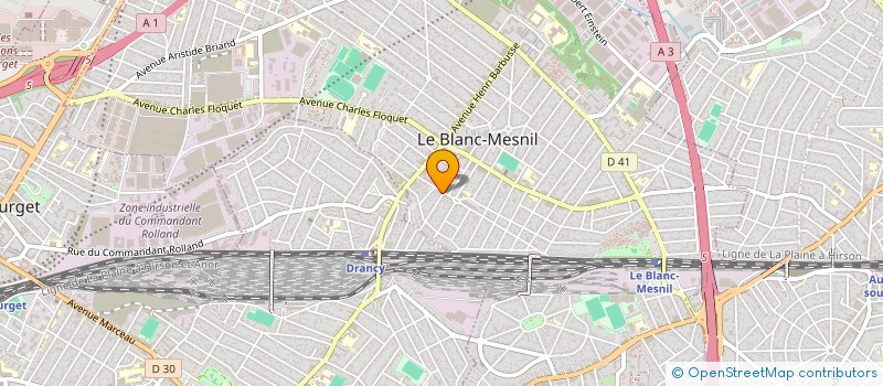 localisation de l'entreprise DPS à LE BLANC-MESNIL