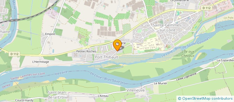 localisation de l'entreprise DPS  SAINTE-GEMMES-SUR-LOIRE