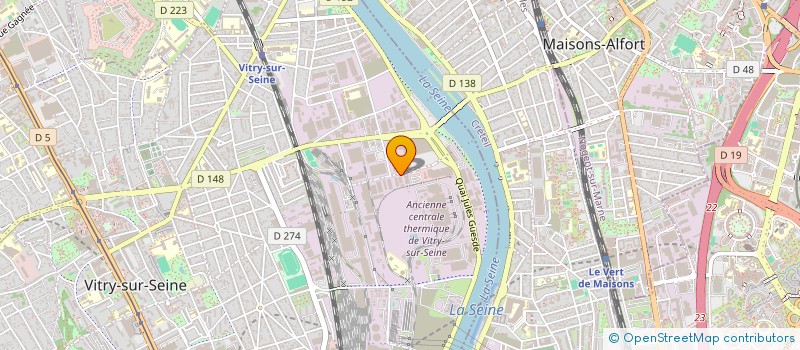 localisation de l'entreprise DPS 94 à VITRY-SUR-SEINE