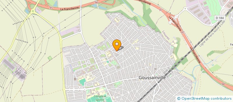 localisation de l'entreprise DPS  GOUSSAINVILLE