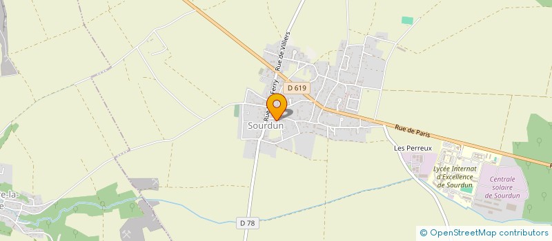 localisation de l'entreprise DPS COUVERTURE  SOURDUN