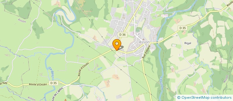 localisation de l'entreprise DPS FRANC  ASSON