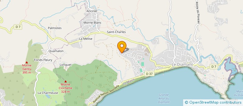 localisation de l'entreprise DPS IMMO  LE DIAMANT